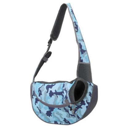 S/L Pet Puppy Carrier Outdoor Travel Dog Shoulder Bag Breathable Mesh Oxford Single Comfort Sling Handbag Tote Pouch Backpack