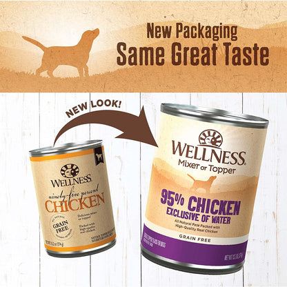 95% Chicken Natural Wet Grain Free Canned Dog Food