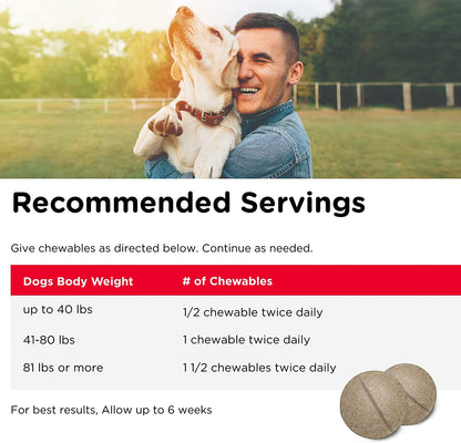 Advanced Strength Hip & Joint Chewable Dog Supplements
