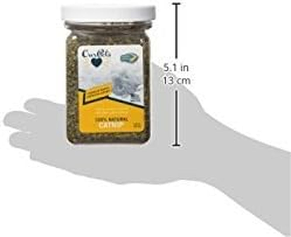 Premium Catnip - 2.25 Oz Jar of High Potency Catnip - 100% North American Grown
